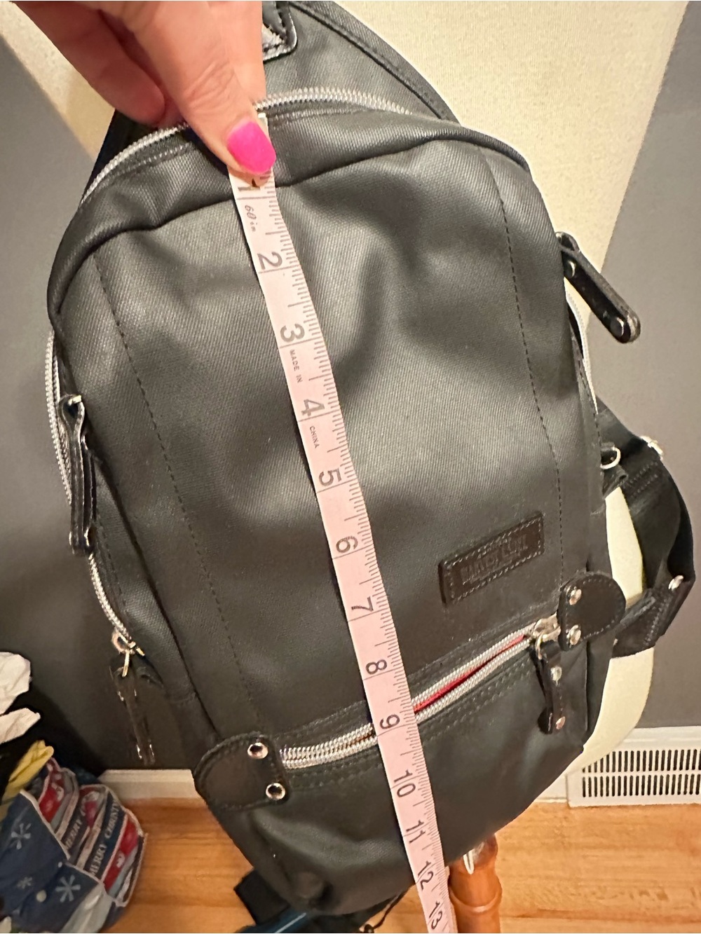 Harvest Label CONNECT Black Sling Backpack Crossbody Bag Osaka Japan - Picture 10 of 10
